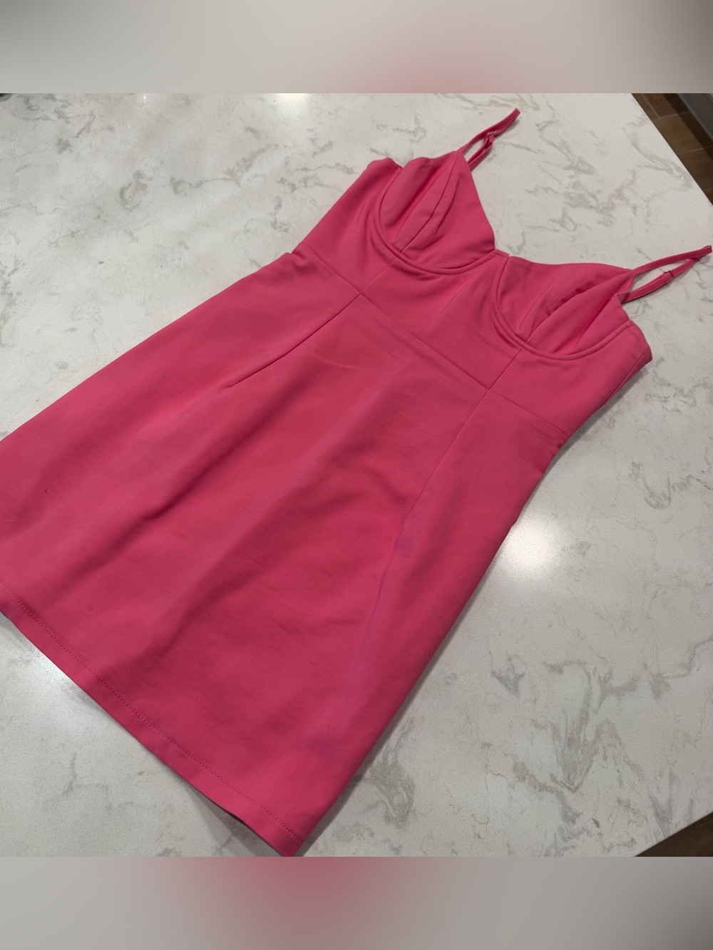Princess Polly Hot Pink Corset Dress